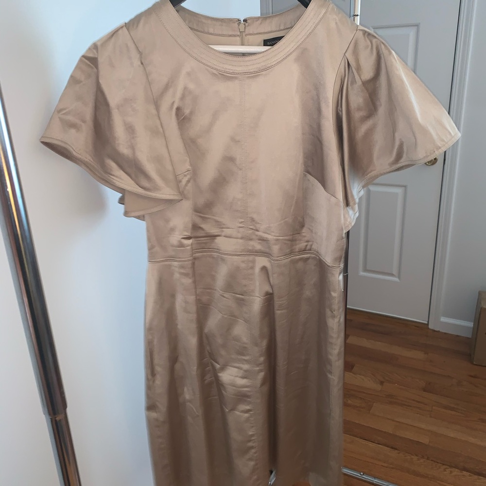 Banana Republic Champagne Dress